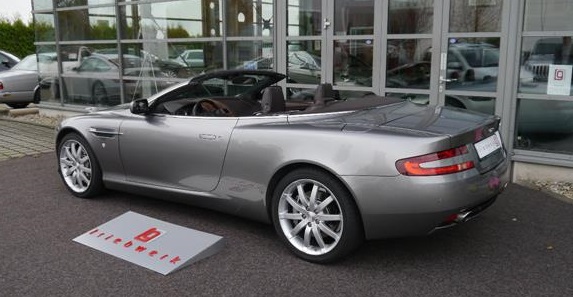 Left hand drive ASTON MARTIN DB9 DB9 VOLANTE